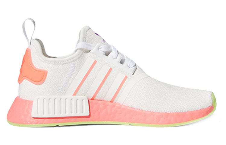 (WMNS) adidas NMD_R1 'White Signal Pink' FY9388