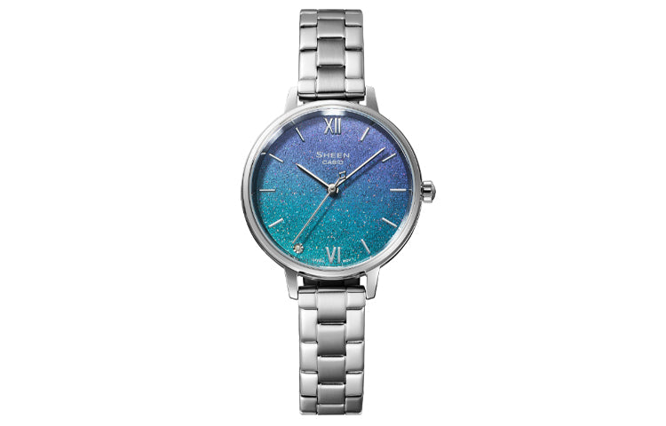 (WMNS) CASIO Analog 'Gradient Blue' SHE-4548D-2A