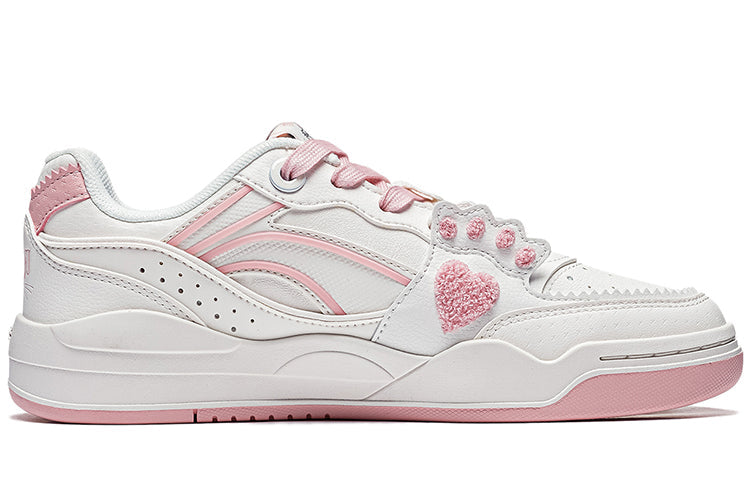 (WMNS) Li-Ning Moon White x Disney Marie Cat 'White Pink' AGCT416-3