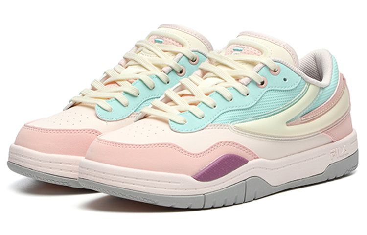 (WMNS) FILA FUSION T88 SKB Skate Shoes 'White Blue Pink' T12W228215FCB