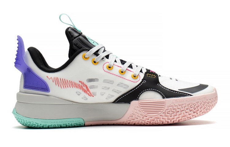 (GS) Li-Ning Wade All City 10 'White Rainbow' ABPS017-2