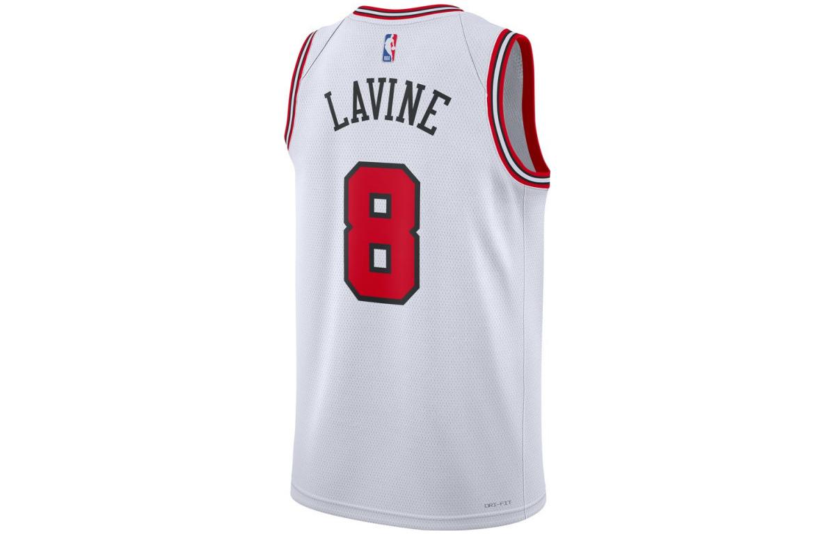 قميص Nike Dri-FIT NBA Chicago Bulls Zach Lavine Association Edition 2022/23 Swingman DN2072-100