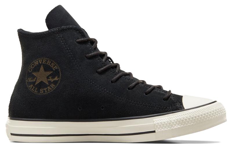 (WMNS) Converse Chuck Taylor All Star High 'Mono Suede - Black' A04637C