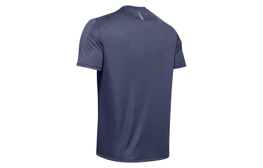 Men's Under Armour Speed Stride Running Sports Short Sleeve Blue 1326564-497
