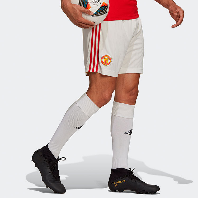 adidas Manchester United Home Soccer/Football Sports Shorts 'White' H31448