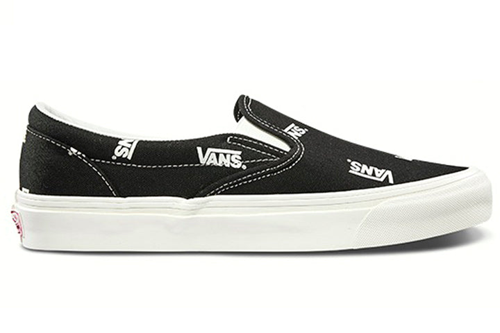 Vans OG Slip-On LX 'Multi-Logo Black' VN0A45JKVQE