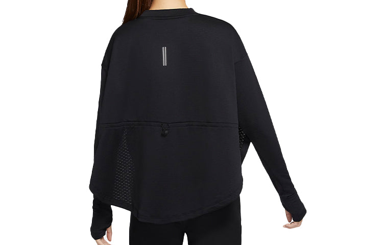(WMNS) Nike Sweatshirts 'Black' CU3394-010