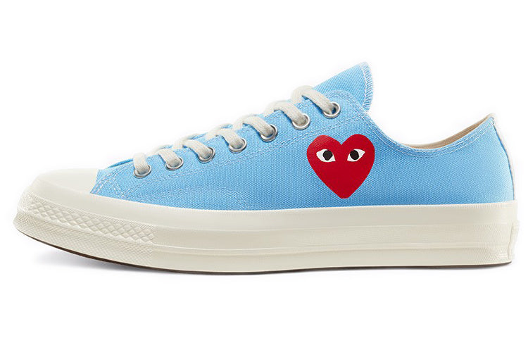 Converse x COMME des GARCONS PLAY Chuck 70 Low 'Bright Blue' 168303C