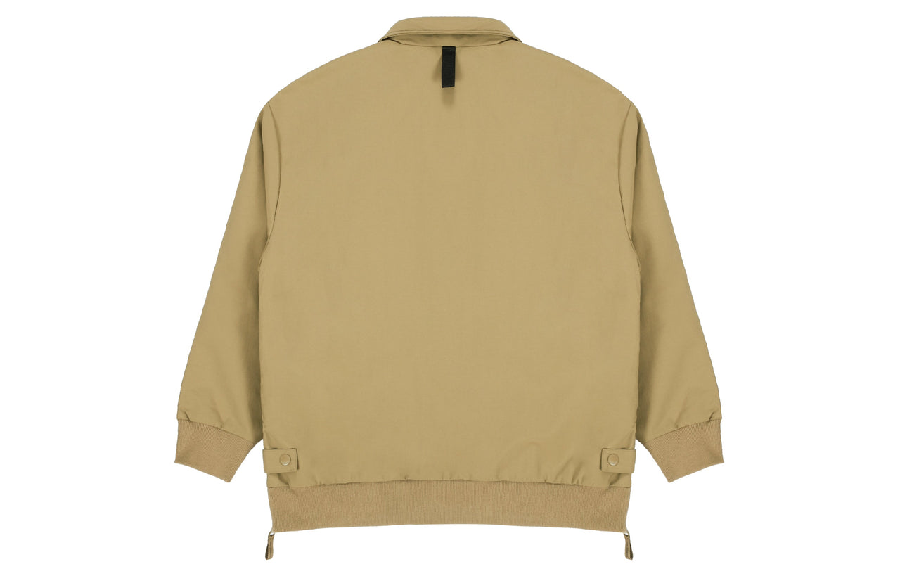New Balance Multiple Pockets Cargo Windproof Sports Logo Jacket Dark Brown AMJ13384-OV