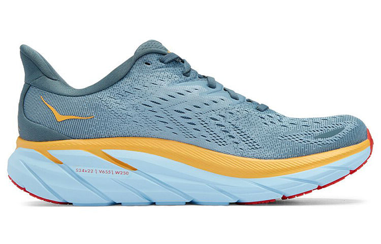 HOKA ONE ONE Clifton 8 2E Wide 'Goblin Blue Mountain Spring' 1121374-GBMS