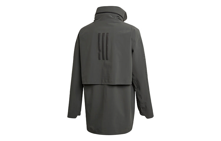 adidas Myshelter 3IN1 Outdoor Multifunction Long Sleeves Jacket Brown FP8452