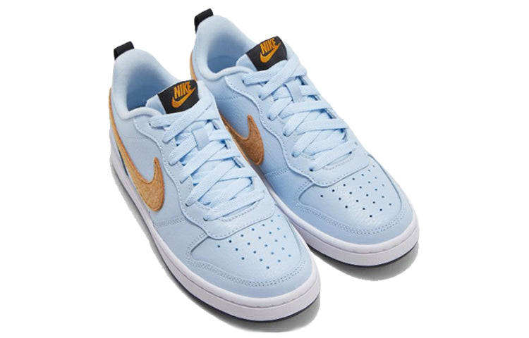 (GS) Nike Court Borough Low 2GS 'Blue Brown White' CQ4015-400