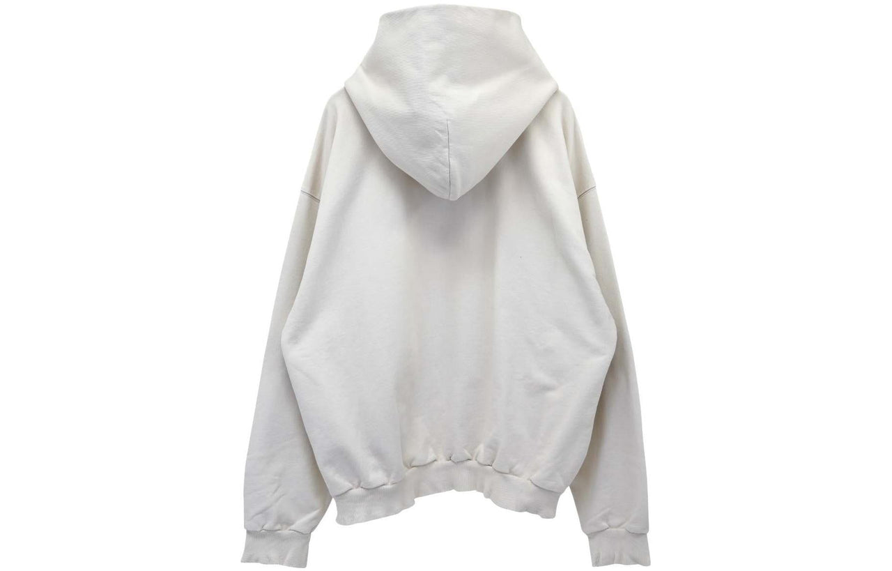Balenciaga BB Be Different Popover Hoodie 'Ecru Black' 720426TNVB49784