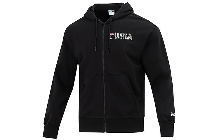 PUMA Downtown Graphic FZ Jacket Black 535178-01