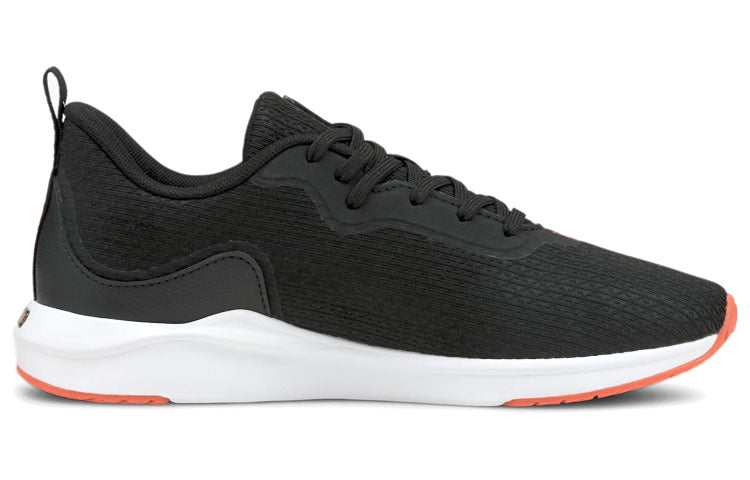 (WMNS) PUMA Softride Fitness Sport Shoes Black/Orange 195086-03