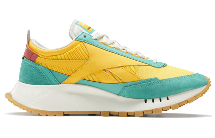 Kakao x Reebok Unisex Classic Legacy Running Shoes Yellow/Green GZ6149