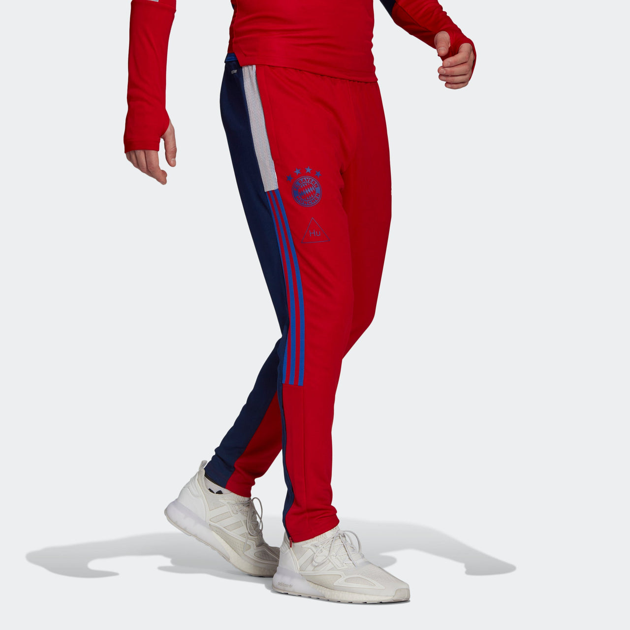 adidas x Crossover Fcb Hu Tr Pnt Bayern Munich Soccer/Football Sports Long Pants Red GK7838