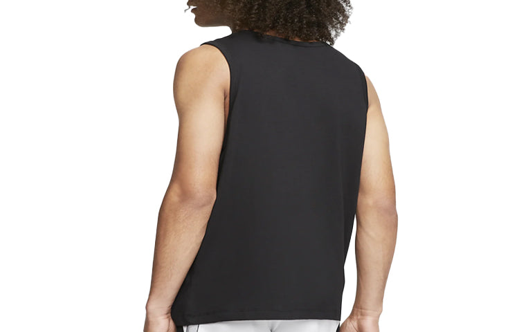 Men's Nike DRI-FIT Training Black Vest CT8447-010