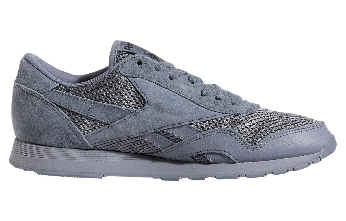 Reebok Classic Nylon Mesh Running Shoes Grey BS7602