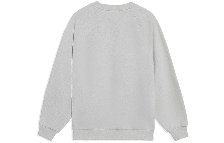 Li-Ning Vital Series Logo Printing Loose Pullover 'Grey' AWDS242-2