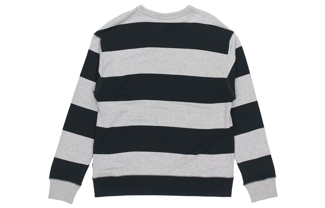 Nike MENS SB Skateboard Striped Skate Sports Crew-neck Grey Gray CV4310-063