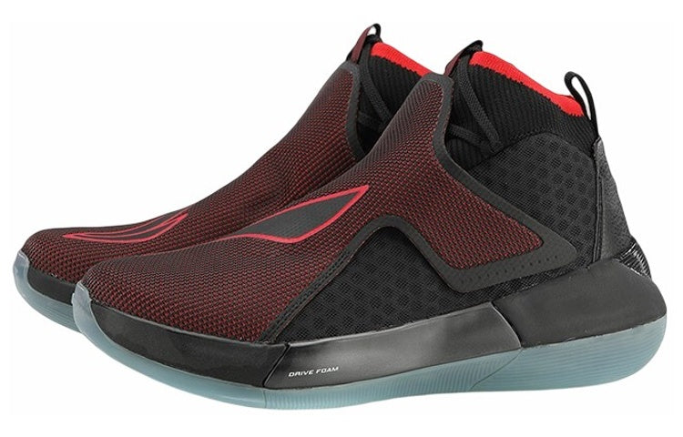 Li-Ning YuShuai 12 'Black Red' ABAN025-2