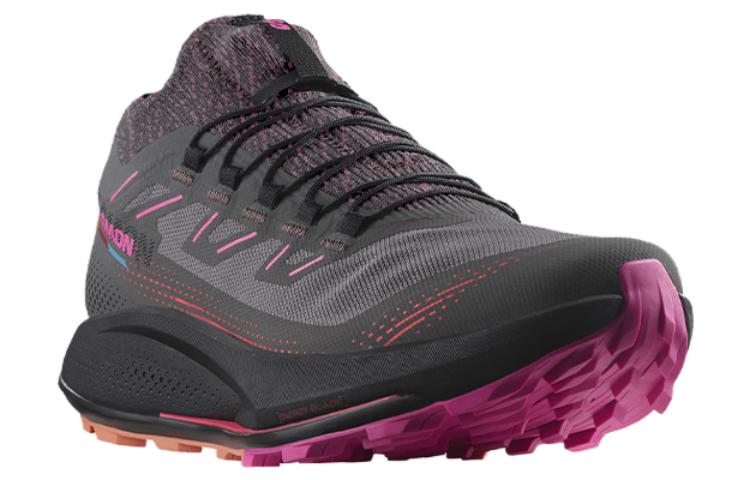 (WMNS) SALOMON Pulsar Trail PRO 2 'Dark Grey Plum Kitten' 473853