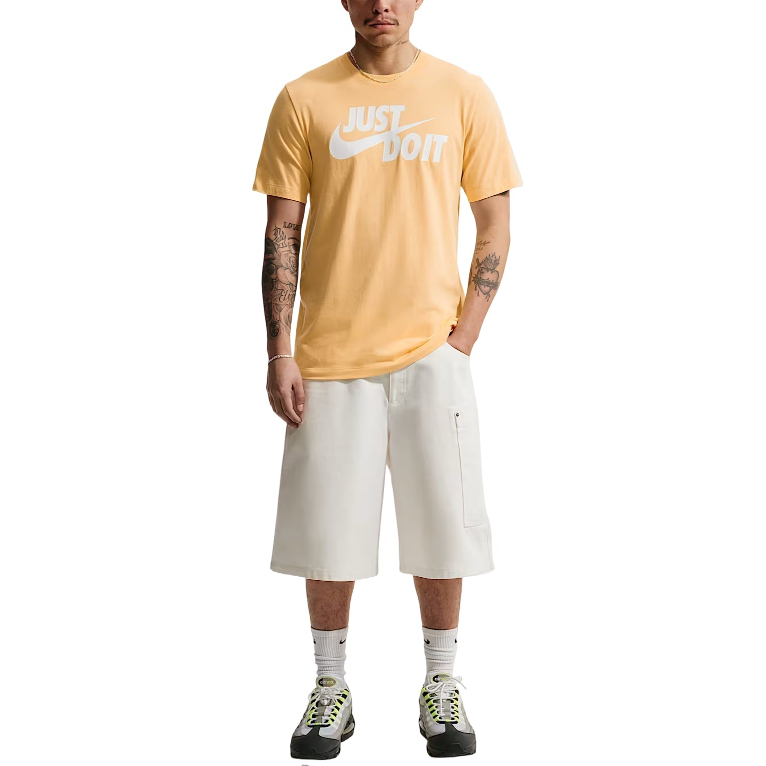 Nike Sportswear JDI T-Shirt 'Topaz Gold' AR5006-795
