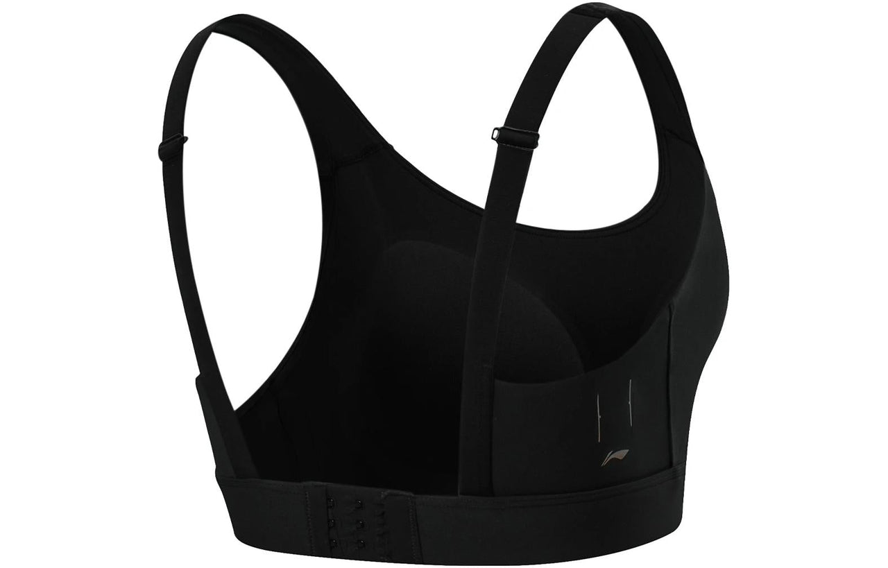 (WMNS) Li-Ning Yoga Sports Bra (Medium Impact) 'Black' AUBT040-2