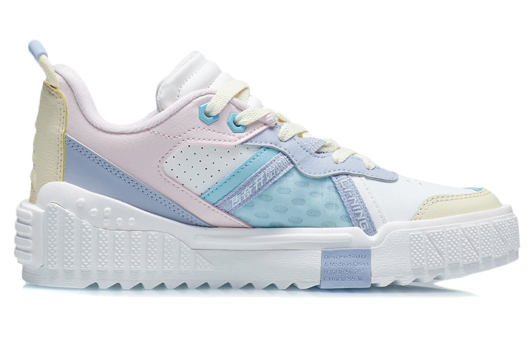 (WMNS) Li-Ning 001 Unblock 'White Light Blue Weak Pink' AGCR152-2