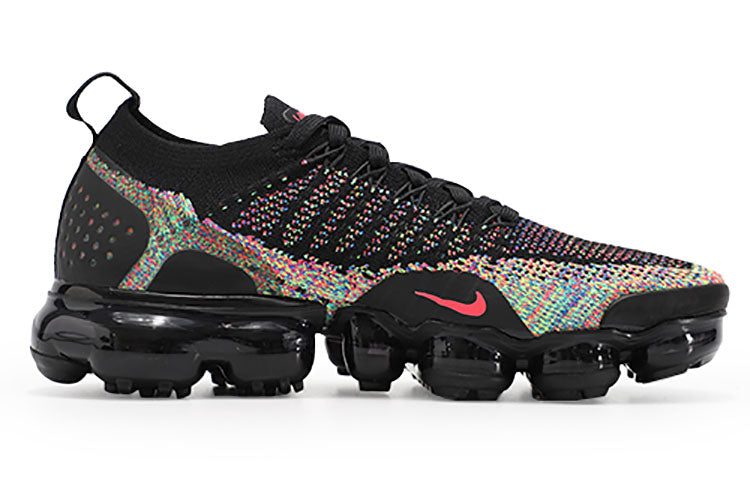 (WMNS) Nike Air VaporMax Flyknit 2 'Black Multicolor' 942843-015