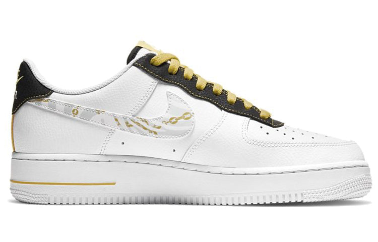 Nike Air Force 1 '07 LV8 'Gold Links Zebra Print' DH5284-100