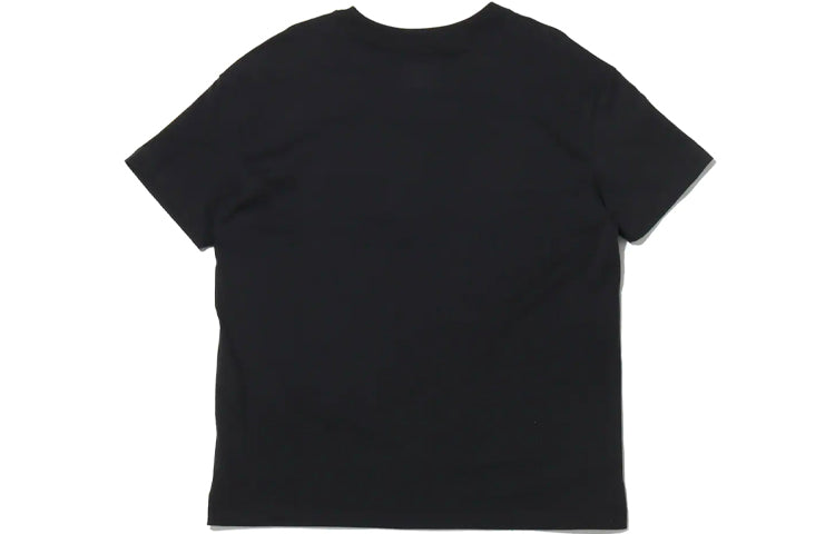 (WMNS) Nike Sportswear Casual Sports Round Neck Flaming Lips Short Sleeve Black T-Shirt DB9819-010