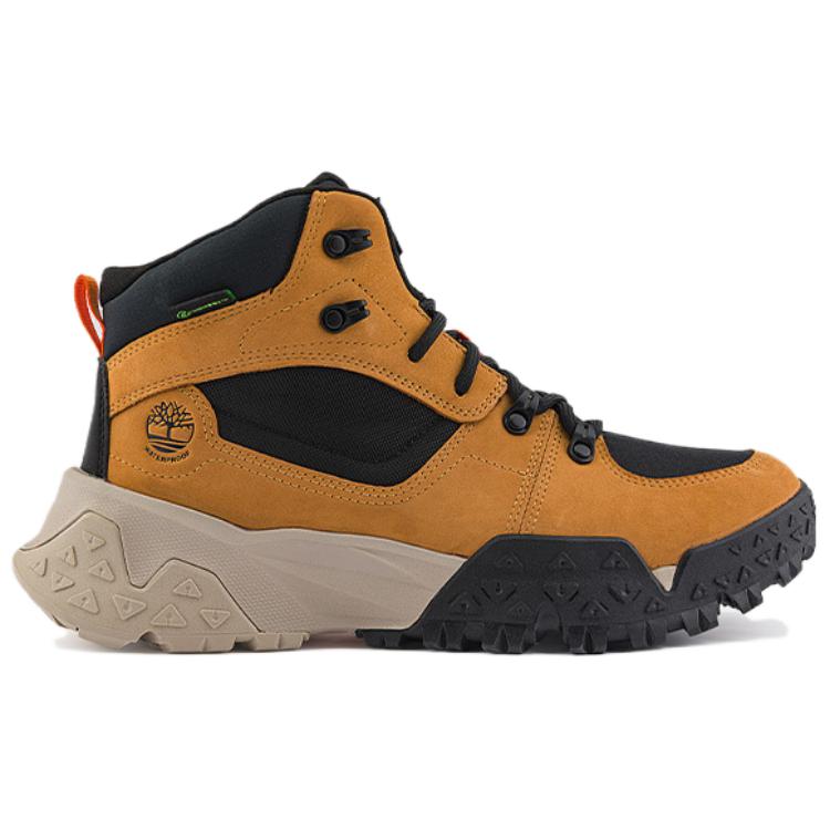 Timberland Motion Scramble Mid Lace Up Waterproof Hikers 'Wheat Nubuck' A68Q8