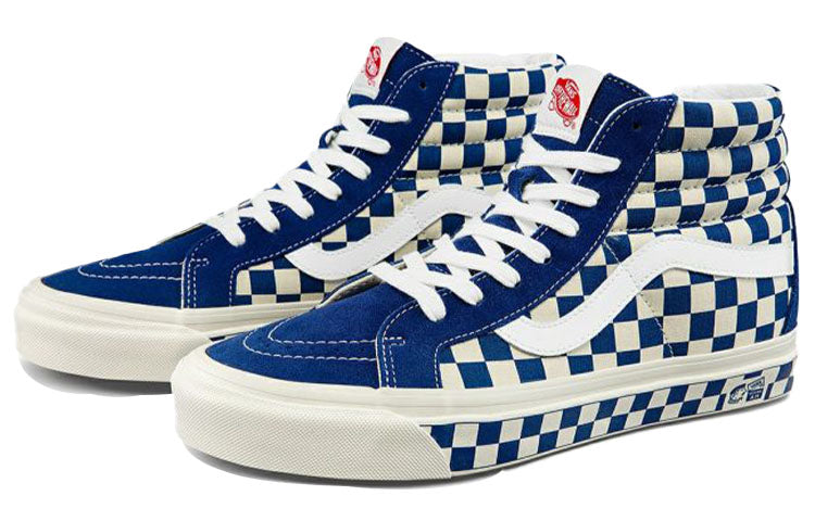 Vans Style 38 Checkerboard Blue/White VN0A38GF2U8