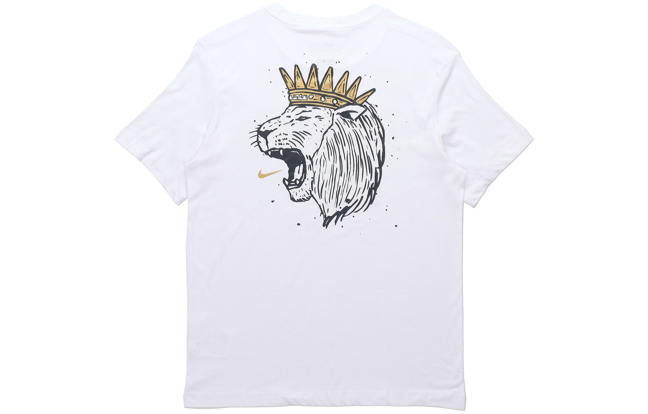 Nike AS Men's NK Dry LBJ SSNL LOGO Tee White DD0784-100