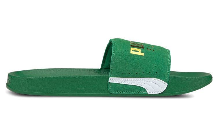 PUMA Leadcat Ftr Suede Classic Green Slipper 372277-10