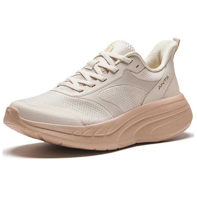 (WMNS) ANTA Running Series Sneakers 'Beige Pink' 122427753-4