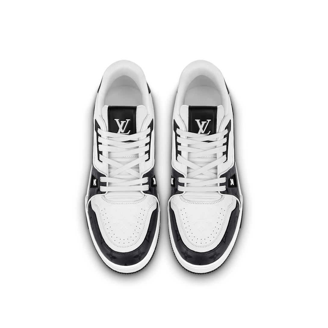 LOUIS VUITTON LV Trainers 'White Black' 1AANED