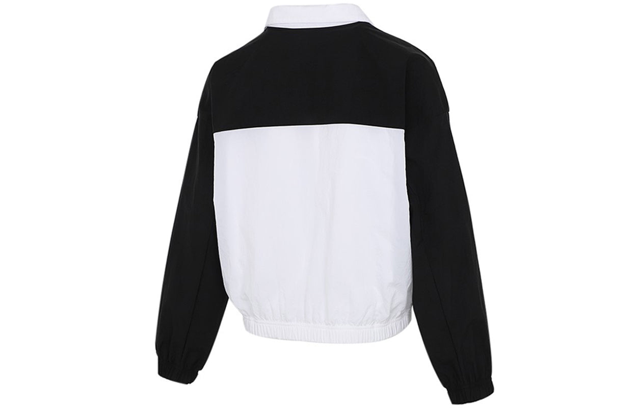 (WMNS) Nike Embroidery Logo Stand Collar Jacket White CZ8319-010