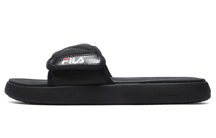 FILA FUSION Donut Slippers 'Black' T12M227506FBA
