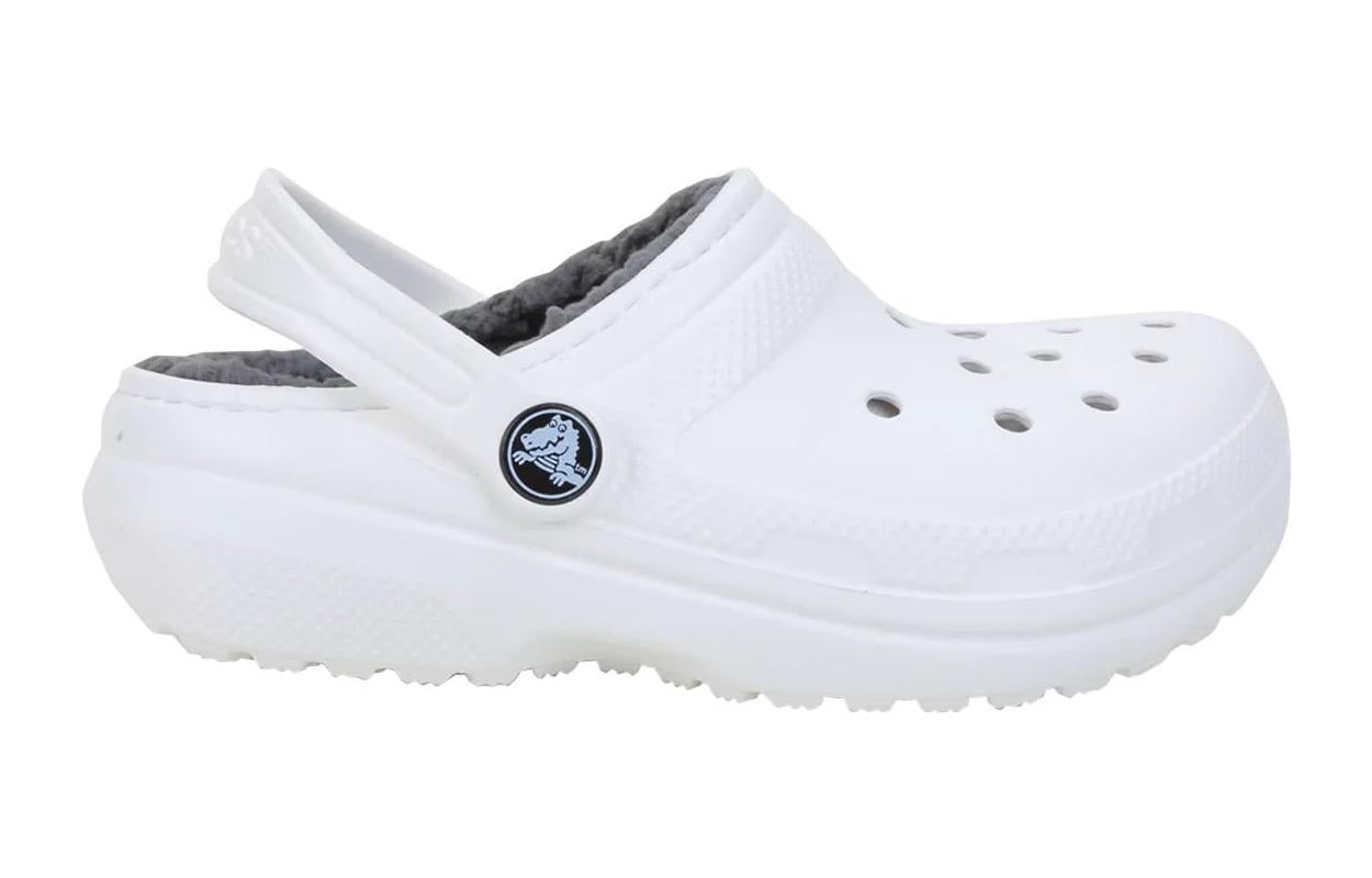 (GS) Crocs Classic Lined Clog 'White' 207010-10M