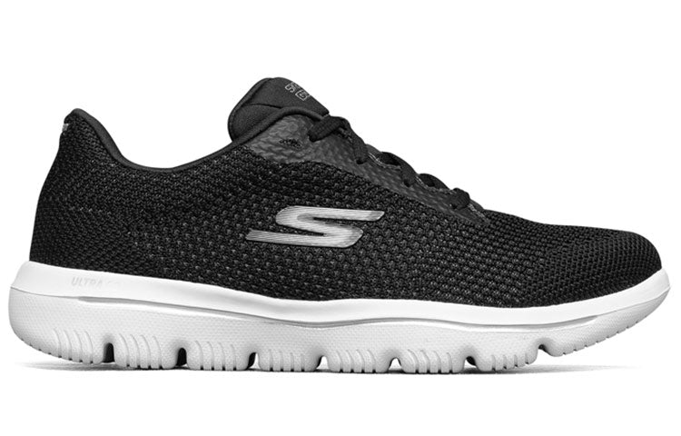 (WMNS) Skechers Go Walk Evolution Ultra Black/White 15778-BKW