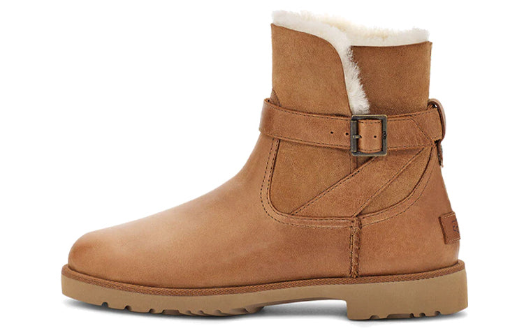 (WMNS) UGG Romely Buckle Boot 'Chestnut' 1122833-CHE