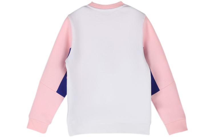 (GS) adidas FL Crew Sweatshirt 'Pink White' HM9611