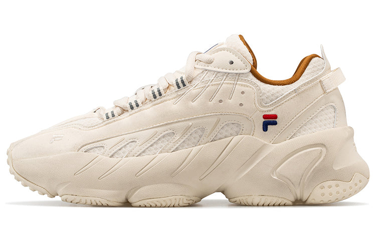 (WMNS) FILA FUSION ADE Vintage Shoes 'White Brown' T12M031118FWG
