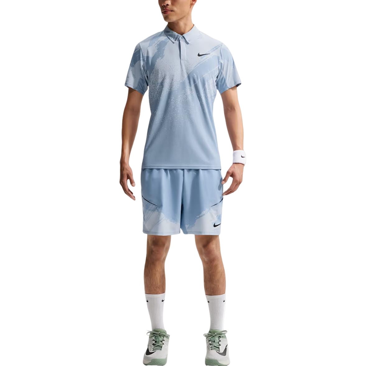 Nike Court Slam Dri-FIT ADV Polo Shirt 'Work Blue Hydrogen Blue Black' IB1029-486
