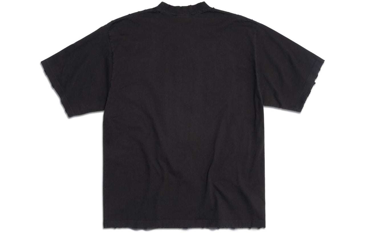 Balenciaga To My Love T-Shirt 'Black' 764235TQVE41055