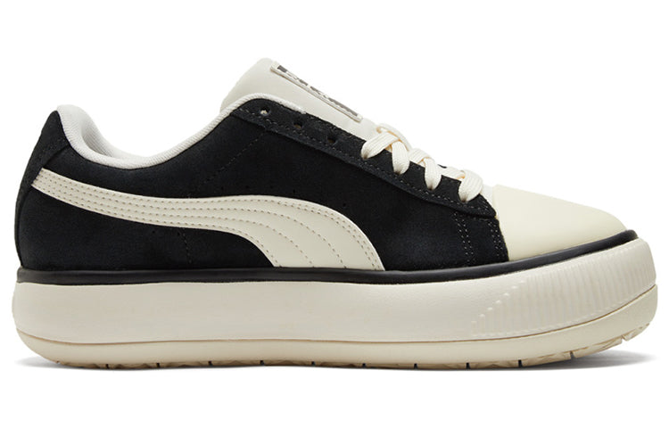 (WMNS) PUMA Suede Mayu TC Sneakers Black 385234-01