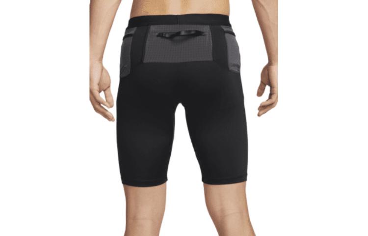 Men's Nike Solid Color Lacing Tight Running Shorts Black DM4796-010